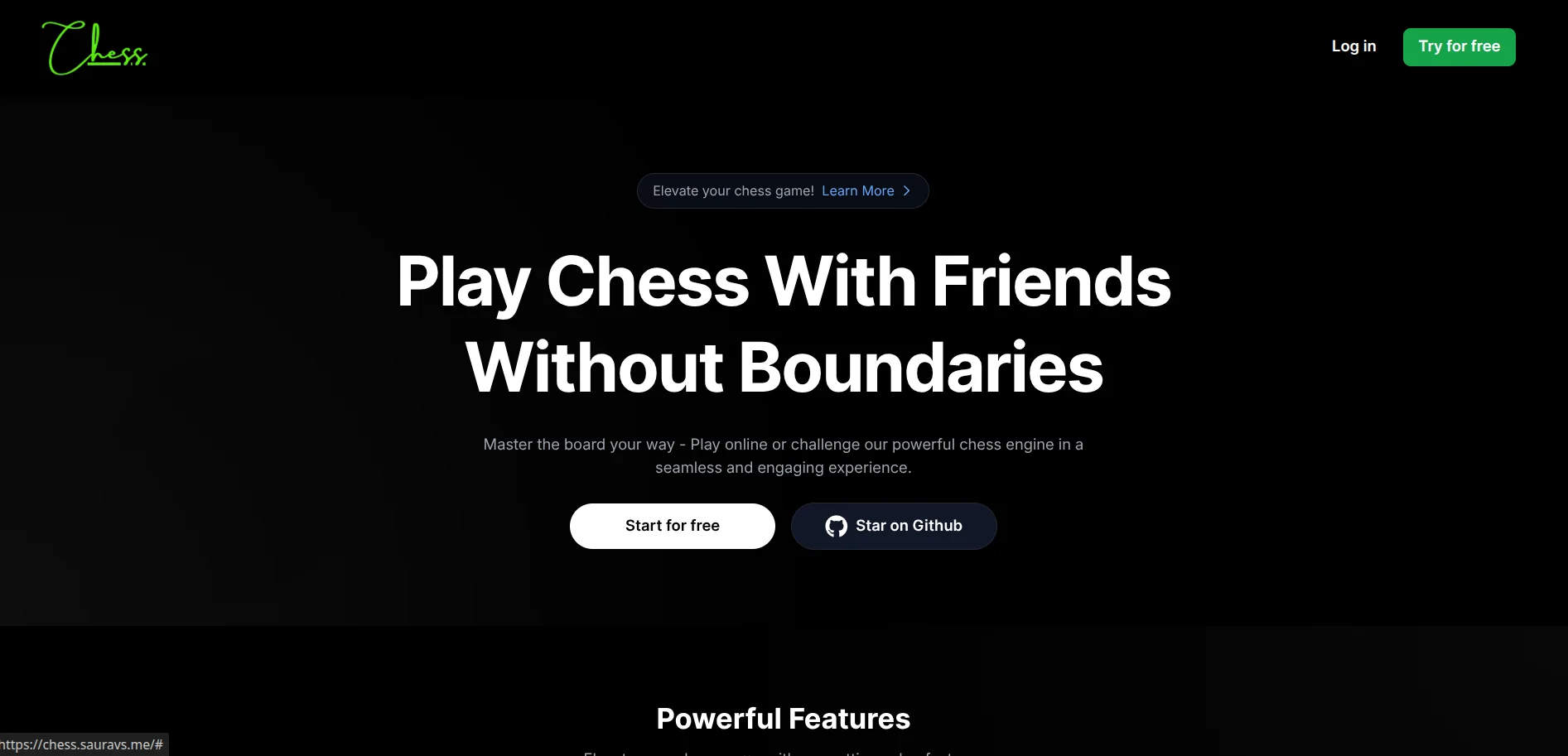 Multiplayer Chess Game